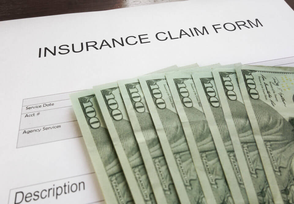 Insurance claim payment